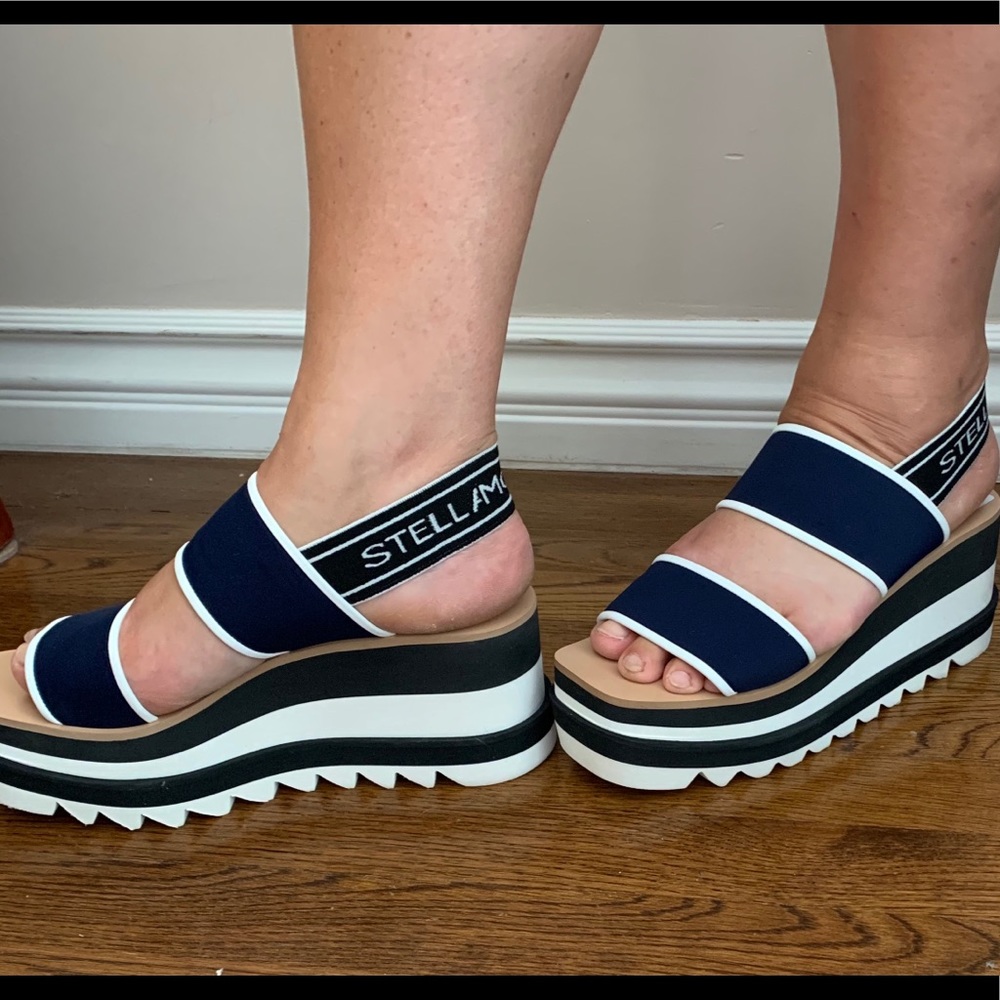 Stella McCartney NWOT platform slingback sandal